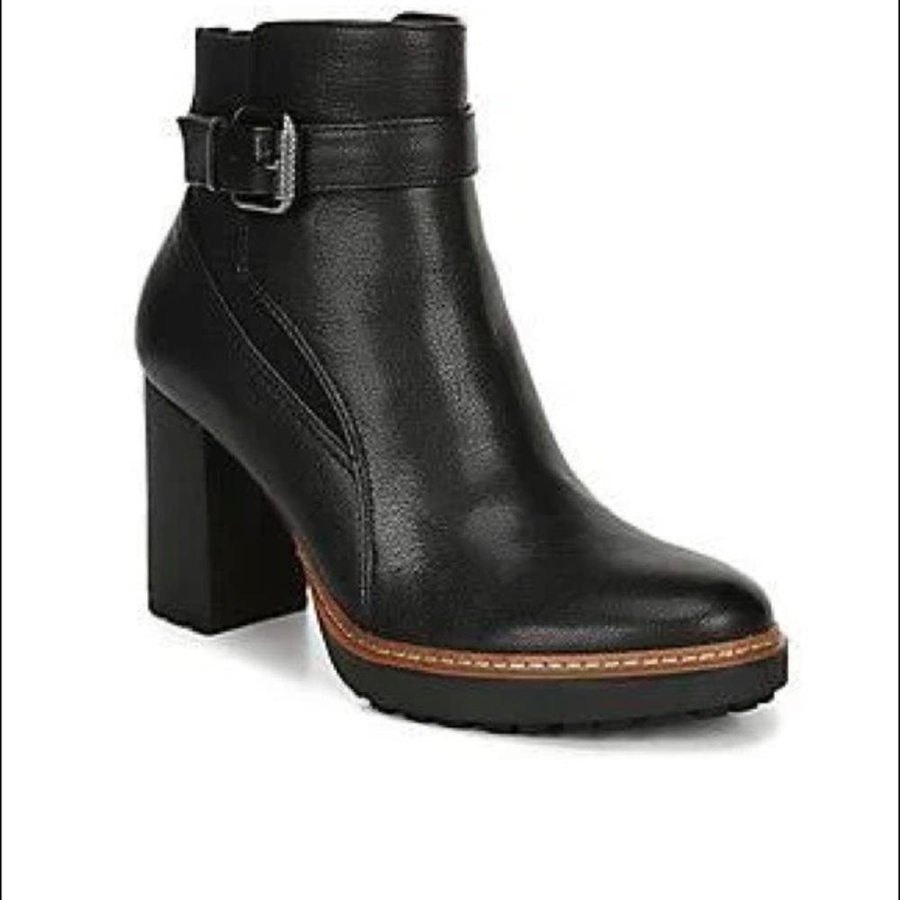 Naturalizer Water Resistant Cora Black Leather